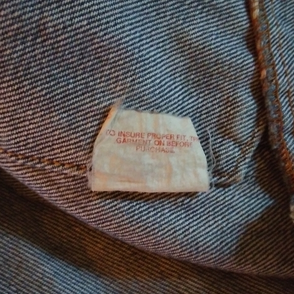 🎉🎉🎉 HP B192 Vintage Levi's Denim Trucker Jacket 40 🎉🎉🎉 - Picture 7 of 7
